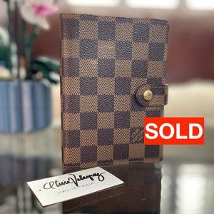 Louis Vuitton Agenda PM Damier Ebene